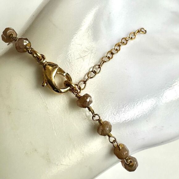 RHODOCHROSITE beaded bracelet - Picture 3 of 10